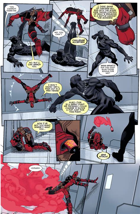 Deadpool VS Black Panther (Civil War II) – Comicnewbies