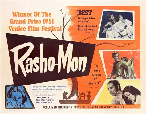 Rashomon Original 1952 U.S. Half Sheet Movie Poster - Posteritati Movie ...