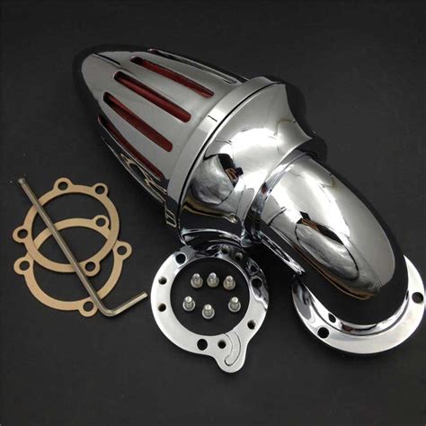 Bullet Air Cleaner intake filter Kit For Harley S&S Custom Cv Evo Xl ...