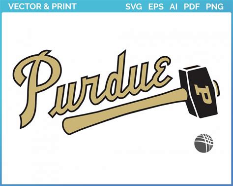 Purdue Boilermakers - Jersey Logo (2012) - College Sports Vector SVG ...