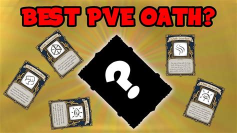 [Deepwoken] BEST PVE OATH!? - YouTube