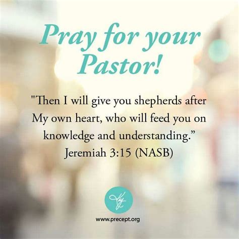 Pray for your pastor | Pastor appreciation quotes, Pastor quotes ...