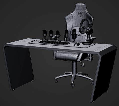 Computer accessories - Razer collection 3D model | CGTrader