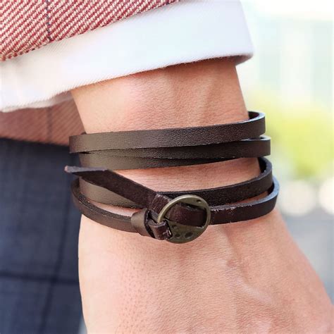 Mens Leather Bracelets Pandora