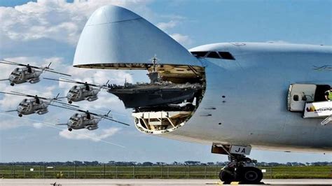 Amazing arrival of the World's Largest Military Transport Plane ...