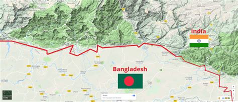 Bangladesh cannot into mountains : r/Borderporn