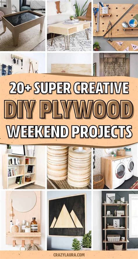 20+ Cheap & Creative DIY Plywood Projects For Inspiration | Hout diy ...