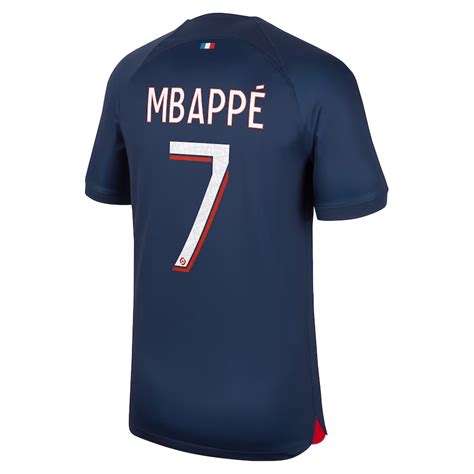 Kylian Mbappe Paris Saint-Germain Youth Home Jersey 2023/24 – Eurosport ...