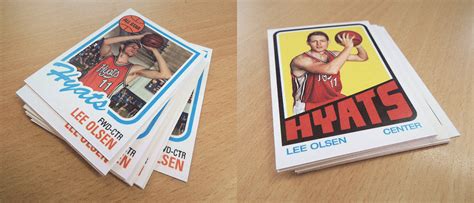 Vintage/retro basketball cards :: Behance