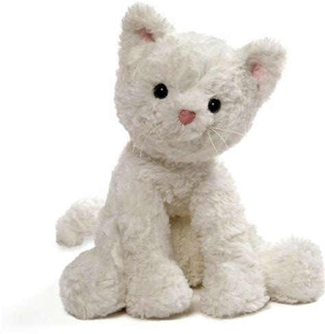 GUND Cozys Collection Cat Stuffed Animal Plush, White, 8" by SPIN ...