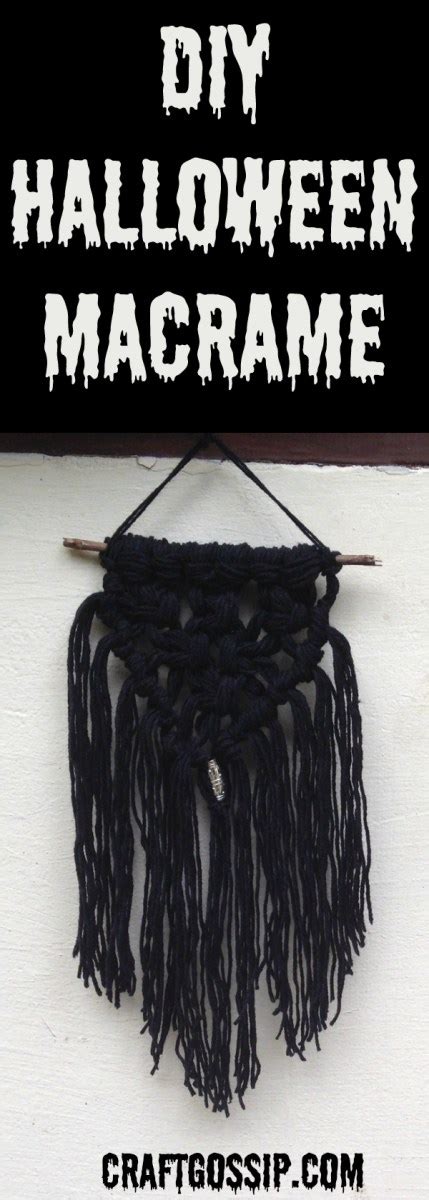 Halloween Macrame Wall Art – Home and Garden