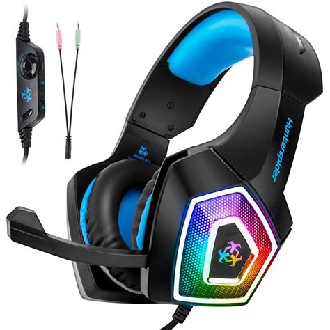 Gaming Headset with Mic for Xbox One PS4 PC Nintendo Switch Tablet Smartphone, Headphones Stereo ...