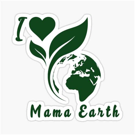 "Mama Earth design - Mother Earth design" Sticker for Sale by JuditR | Redbubble