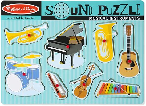 Buy Melissa & Doug - Musical Instruments Sound Puzzle - 8pc