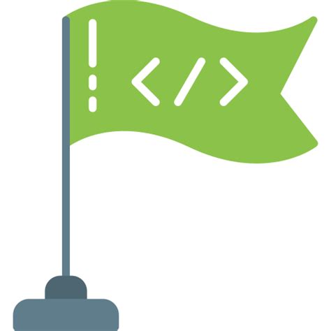 Flag Generic color fill icon