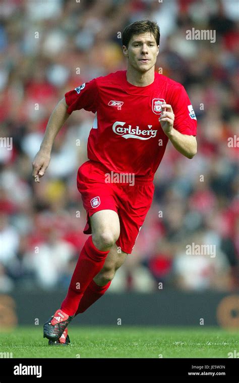 XABI ALONSO LIVERPOOL FC ANFIELD LIVERPOOL ENGLAND 18 September 2005 ...