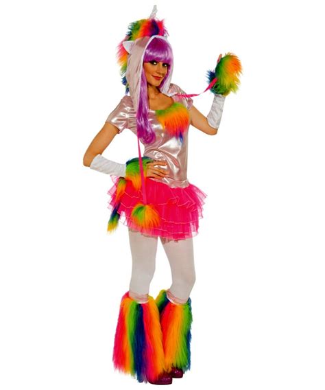 Adult Rainbow Unicorn Costume - Women Costume