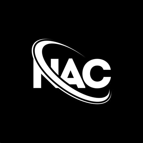 NAC logo. NAC letter. NAC letter logo design. Initials NAC logo linked with circle and uppercase ...