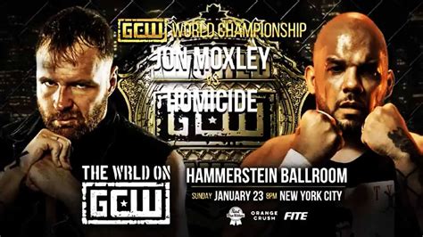 GCW The WRLD on GCW Results, Live Updates: Moxley vs Homicide