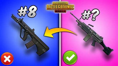 Top 10 Best Guns In PUBG Mobile 2021 After Update (Ranked)