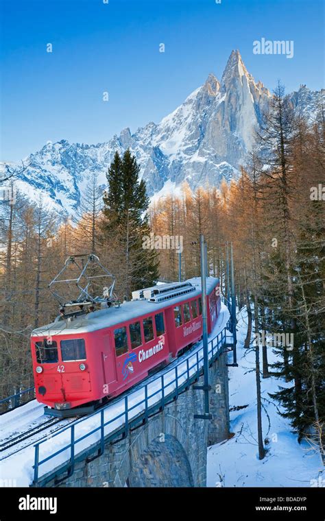 Chamonix Mont Blanc French Alps Haute Savoie Chamonix France Stock ...