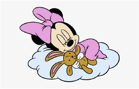 Baby Minnie Mouse Sleeping - Free Transparent PNG Download - PNGkey