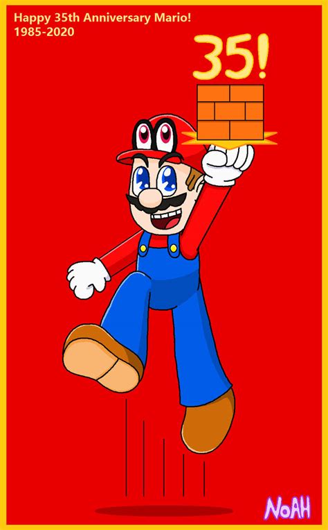 Super Mario's 35th Anniversary by DreamingWizard2000 on DeviantArt