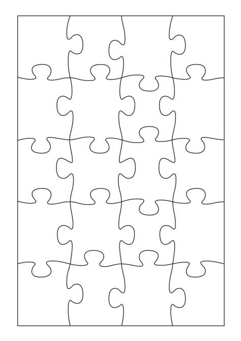 Printable 8X10 Puzzle Template | Printable Crossword Puzzles