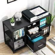Rent to own 2-Drawer Wood File Cabinet, Mobile Lateral Filing Cabinet ...