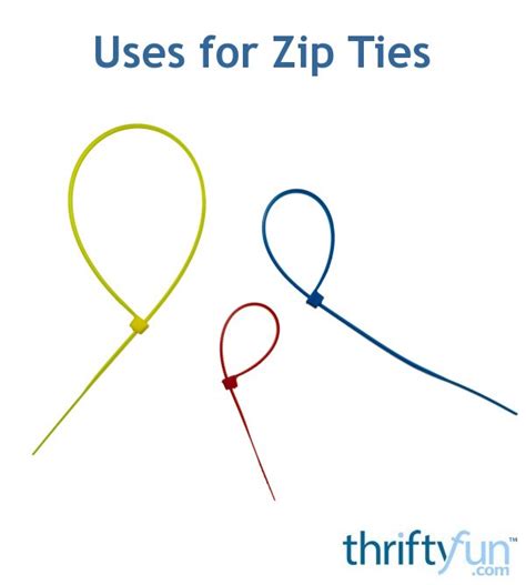 Uses for Zip Ties | ThriftyFun