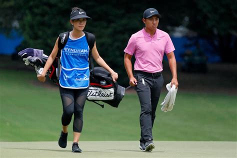 PGA Tour pro says his wife didn't "help me much" during her caddying debut, is lucky to still be ...