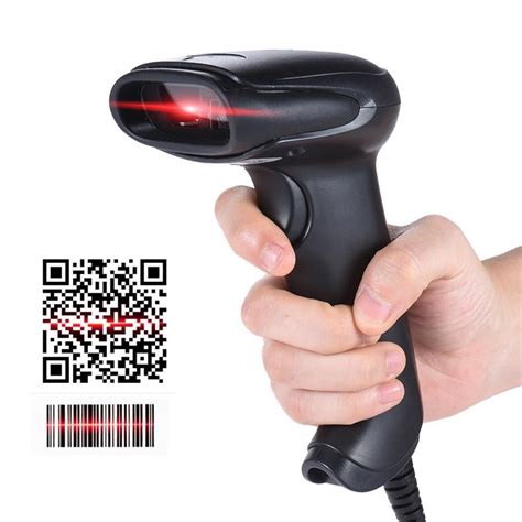 TUZECH Laser 2D USB Handheld Barcode QR Scanner -Scans From Mobile - With Inbuilt Flash ...