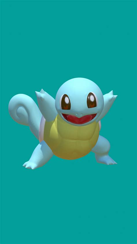 Free STL file POKEMON- SQUIRTLE・3D print object to download・Cults