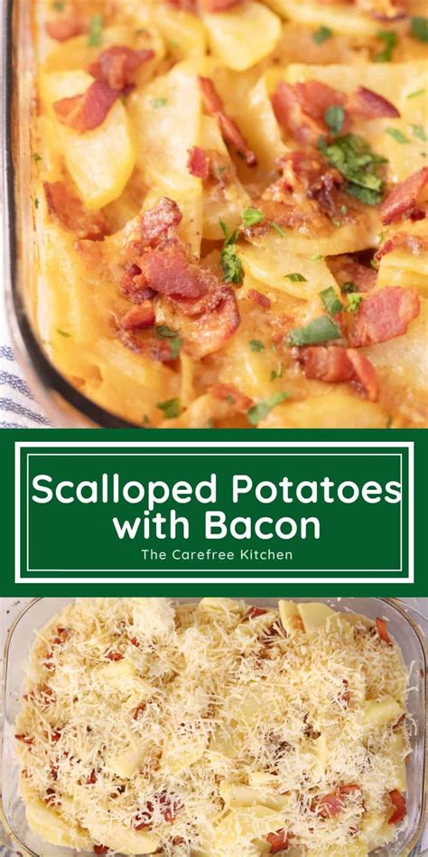 Scalloped potatoes with bacon – Artofit