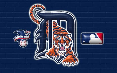 Detroit Tigers Logo Wallpaper - WallpaperSafari