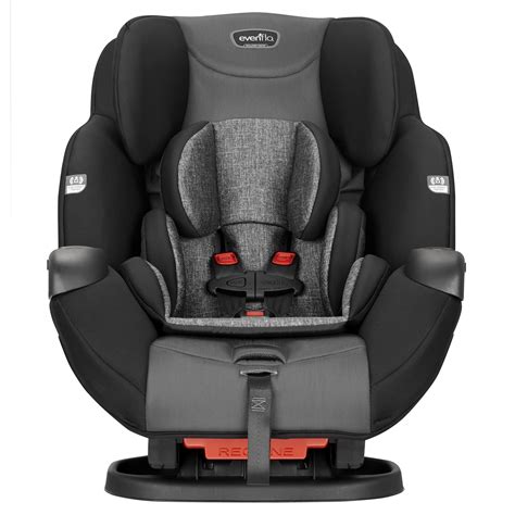 Evenflo Symphony Sport All-in-One Convertible Car Seat, Solid Print Charcoal Shadow - Walmart ...