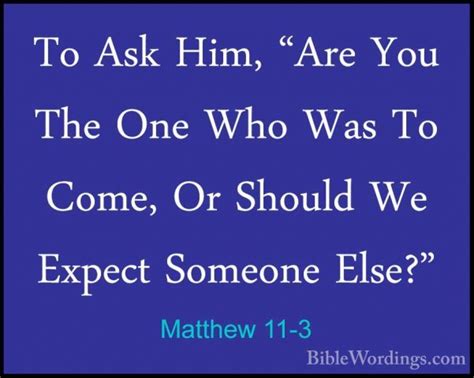 Matthew 11 - Holy Bible English - BibleWordings.com