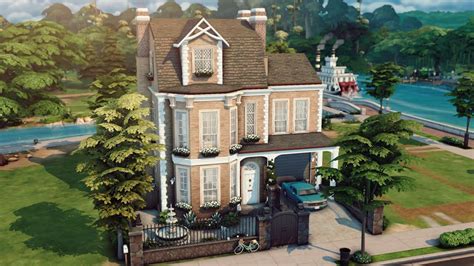 The Pancakes family house || Willow Creek Save || The Sims 4 Speed ...