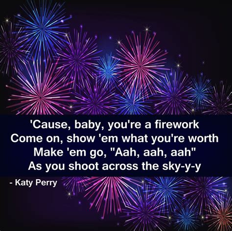 Katy Perry Firework Quotes