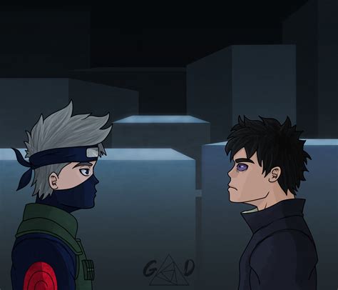 ArtStation - Kakashi vs Obito