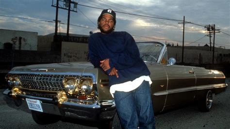 Ice cube and his 1963 Chevrolet Impala 1990-91 : r/OldSchoolCool