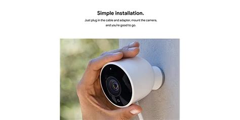 Google Nest Cam Outdoor 1st Gen Wired