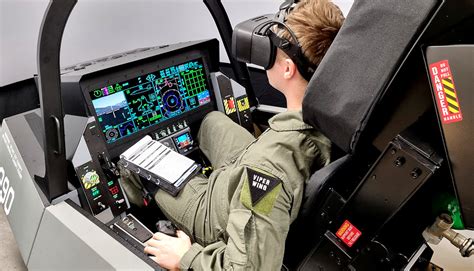 F-35 cockpit simulator - 5th generation and other fighter jets