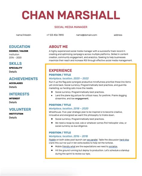 How To Write a Social Media Manager Resume [Free Templates]