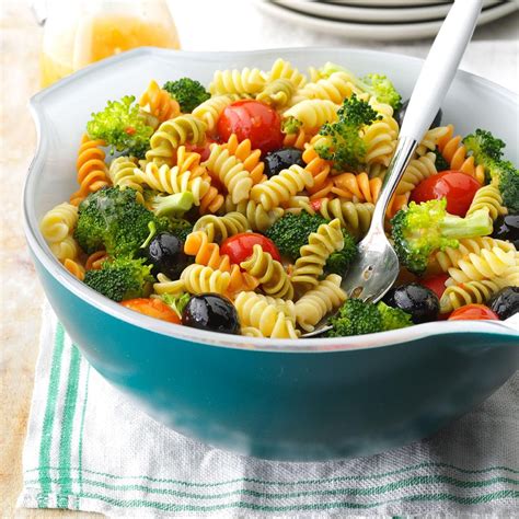 Colorful Spiral Pasta Salad Recipe | Taste of Home