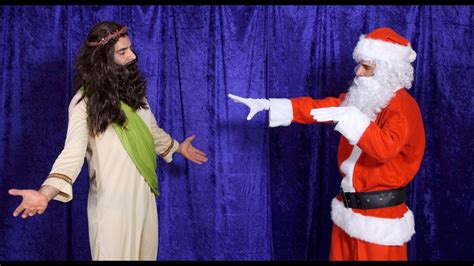 Jesus vs Santa Claus (Epic Dance Battle) - YouTube