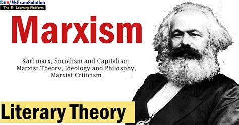 Marxism Marxist Theory - English Literature - My Exam Solution