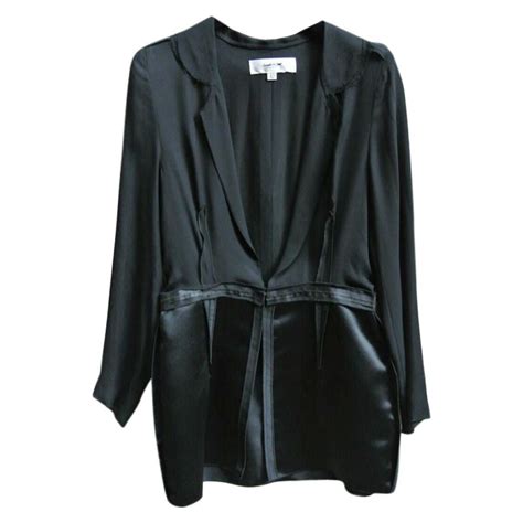 Black silk jacket Lanvin Black size 42 IT in Silk - 1565405 Lanvin ...