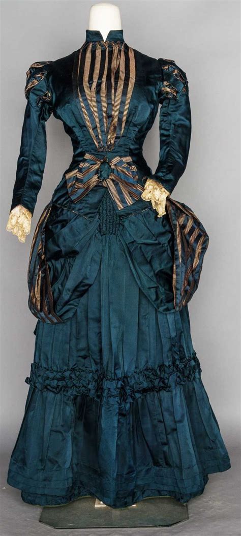 Sold at Auction: TWO YOUNG LADIES' BUSTLE DRESSES, 1880 | Historical dresses, Victorian clothing ...