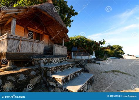 Bungalow in a Touristic Resort. Kande Beach. Lake Malawi, Malawi Stock ...